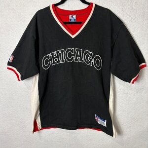 NBA Chicago Bulls Shooter Shirt Large Vintage 1990